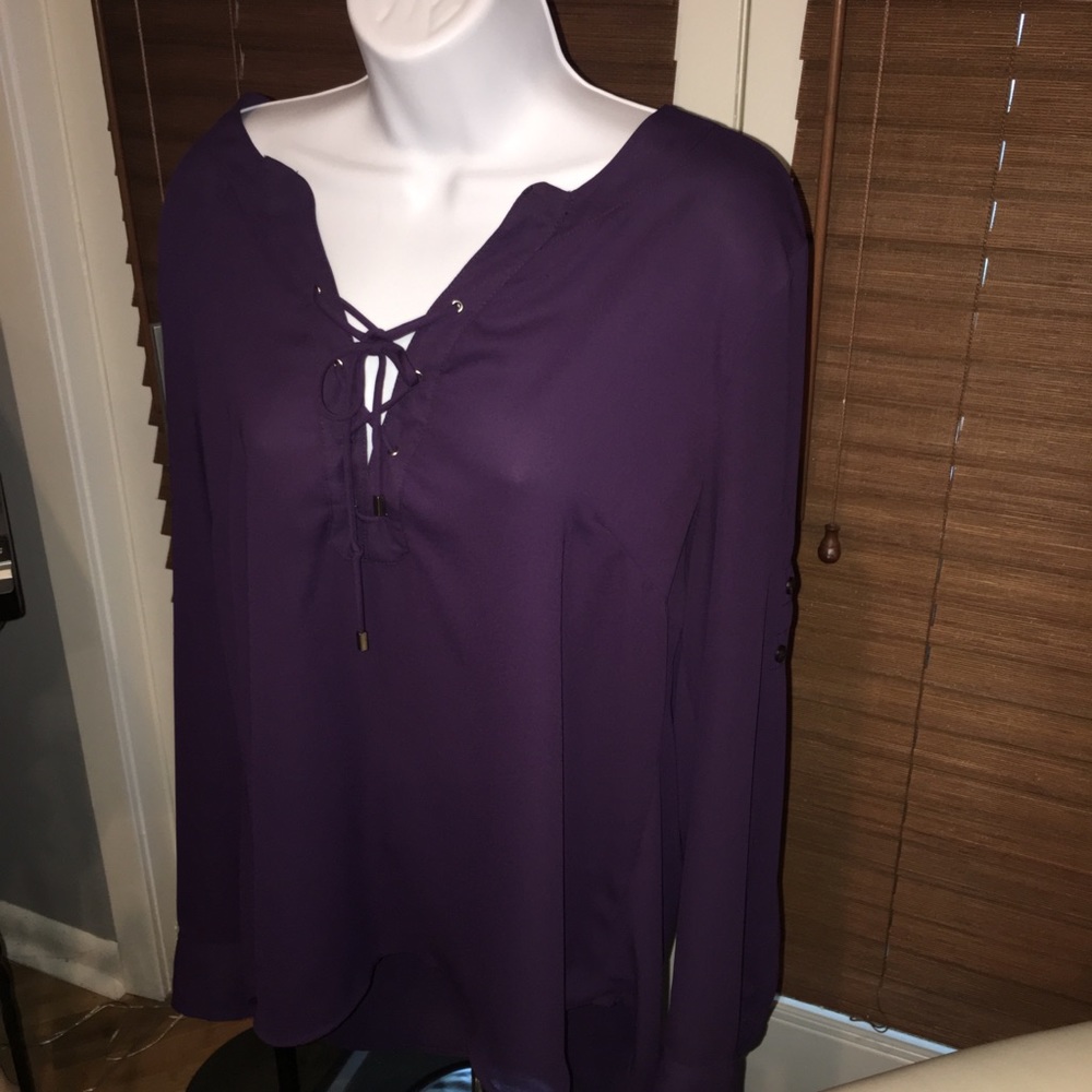 Purple blouse NY&Company